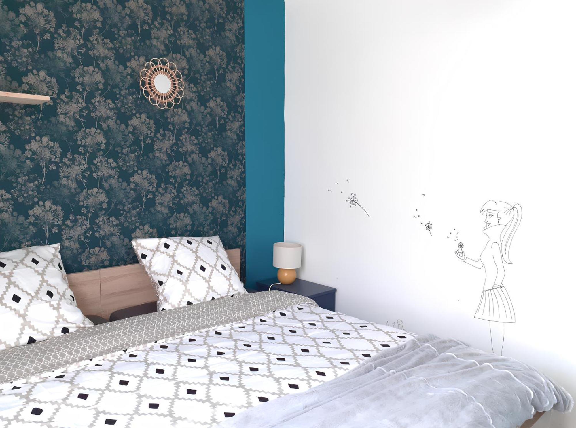 L'Artistique, 4 Lits, 2 Chambres, Stationnement Gratuit, Spacieux, Atypique Amiens Exteriér fotografie
